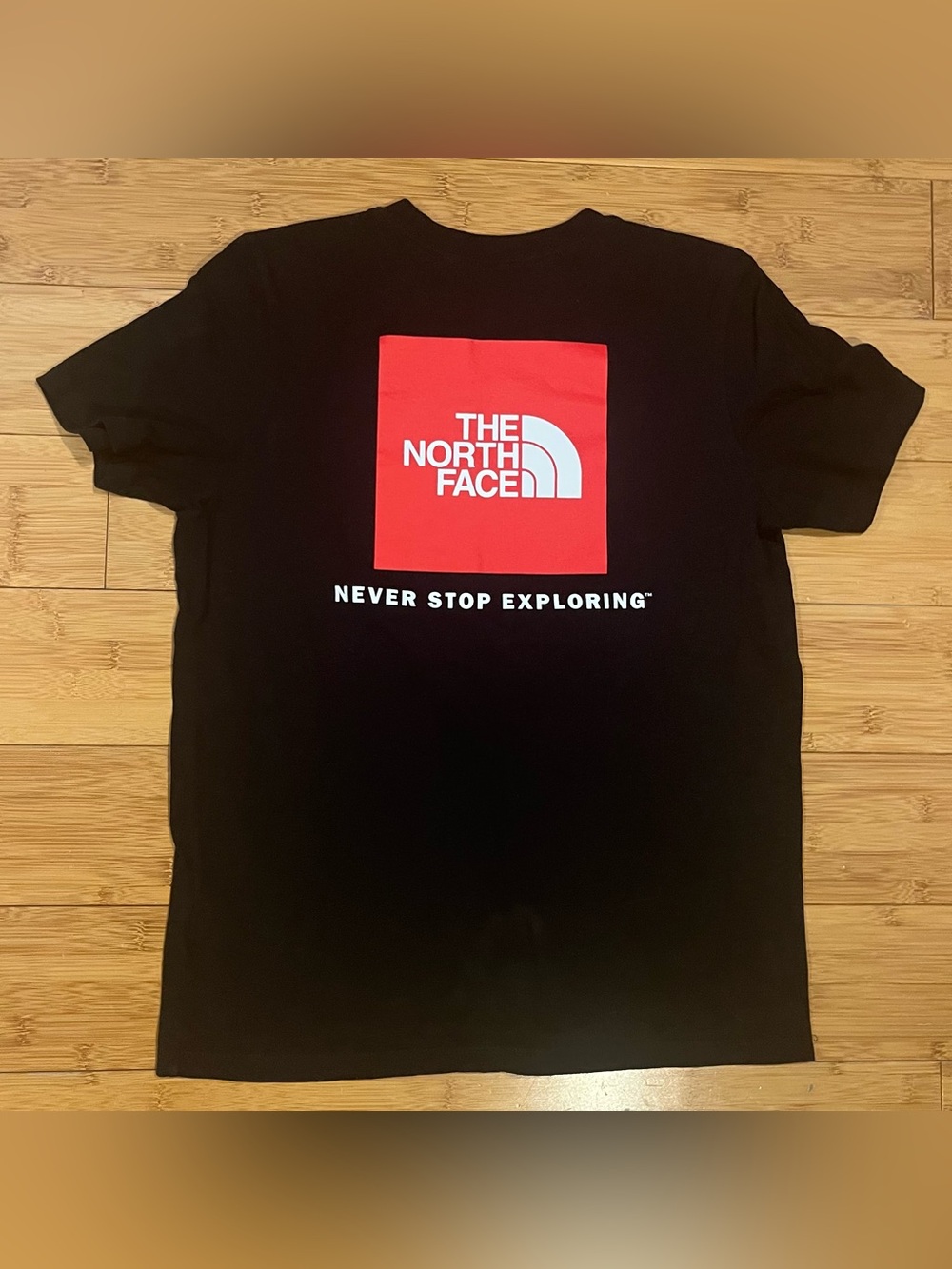 The North Face Black Short-Sleeve Logo Tee